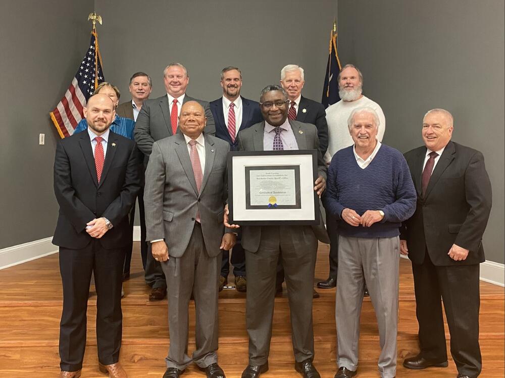 Dorchester Co Accreditation Award