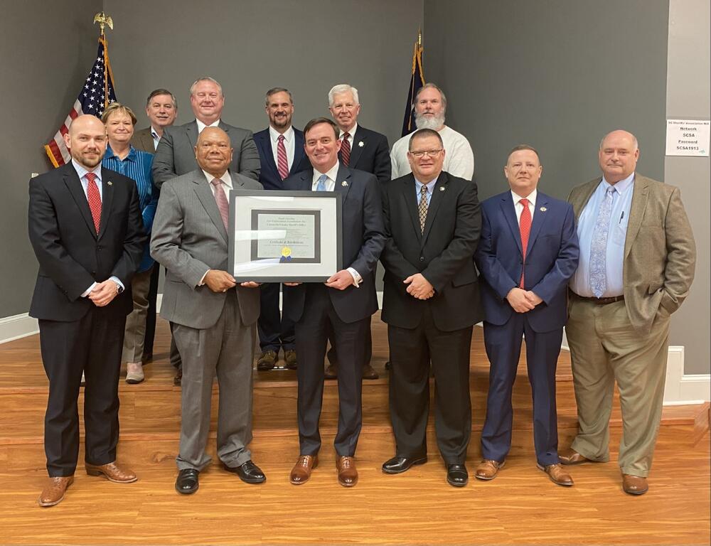 Greenville Co Accreditation Award